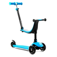 Самокат Best Scooter голубой (PL-422): Количество колес 3