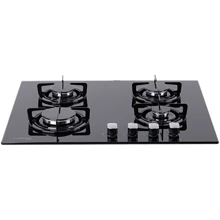 Варочная поверхность газовая Pyramida PFG 646 S Black: Расположение панели Фронтальное
