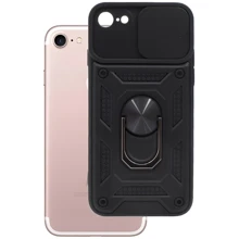 Чехол для iPhone BeCover Military Black for iPhone SE 2020 / iPhone SE 3 2022 / iPhone 8 / iPhone 7 (709948): Цвет черный