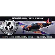 Набір фарб Vallejo "Model Air" Кольори RAF "Битва за Британію", 8 шт: Виробник Vallejo