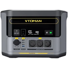 Зарядна станція Vtoman 1000W 828Wh UA: Ємність акумулятора, Вт/год 828