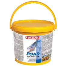 Корм для прудовых рыб Dajana Pond Sticks Extra в виде палочек 4 кг (DP304N (5765)): Вид корма Палочки