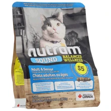 Сухой корм Nutram Sound BW S5 для пожилых котов с курицей и лососем 340 г (S5_(340g)): Тип Сухой корм