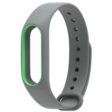 Ремешок для браслета Xiaomi Mi Band 2 Gray/Green: Тип Ремешок