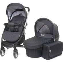 Универсальная коляска 2 в 1 4baby Atomic Duo XVII (Dark Grey): Тип коляски универсальная коляска (2-в-1)