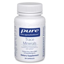 Pure Encapsulations Trace Minerals Трассирующие минералы 60 капсул: Тип Комплексные