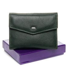 Женский кошелек Dr. Bond зеленый (32717 dark-green): Пол Женский
