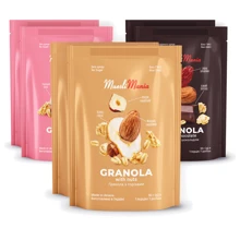 Микс гранолы Muesli Mania 6х50 г (4820220140425): Вес нетто 6х50 г