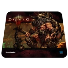 Игровая поверхность SteelSeries QcK Diablo3 Barbarian edition (67222): Материал Резина, ткань