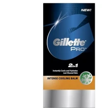 Gillette Pro Intense Cooling Balm 100ml Бальзам после бритья Интенсивное охлаждение: Объем, мл 100