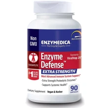 Enzymedica Enzyme Defense (Formerly ViraStop) Extra Strength Ферменты для иммунитета 90 капсул: Тип Пищеварительные ферменты