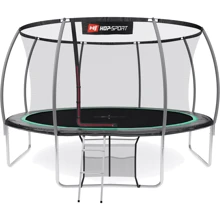 Батут Hop-Sport Premium 14 ft с черно-зеленый с внутренней сеткой 427 cм: Производитель Hop-Sport