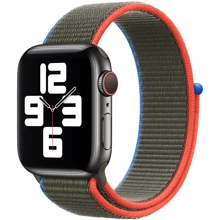 Аксесуар для Watch Apple Sport Loop Olive (MJFU3) for Apple Watch 38 / 40mm: Виробник Apple