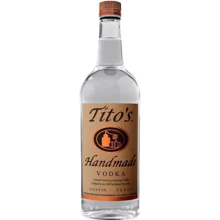 Водка Tito's Handmade Vodka, 1л 40% (BDA1VD-FGN100-001): Объем, л 1