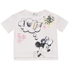 Футболка H & M 6667100 98-104 см біла: Стать дівчинка
