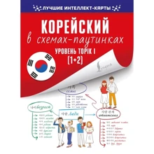 Корейська у схемах-павутинках. Рівень TOPIK I (1+2): Виробник АСТ