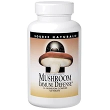 Source Naturals Mushroom Immune Defense, 16 Mushroom Complex , 120 Tab: Форма выпуска Таблетки