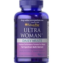 Puritan's Pride Ultra Woman Daily Multi Timed Release 90 Caplets Вітаміни для жінок: Тип мультивітаміни