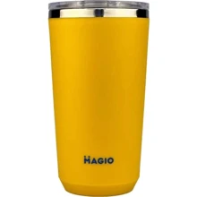 Термокухоль Magio жовтий 400 мл (MG-1040Y): Об'єм, л 0.4
