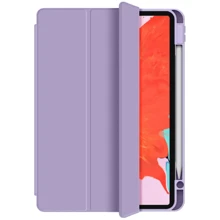 Аксессуар для iPad WIWU Skin Feeling Protective Case Dark Purple for iPad Pro 12.9" (2020-2022): Цвет фиолетовый