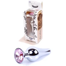 Анальна пробка із кристалом BOSS of TOYS Boss Series - Jewellery Silver BUTT PLUG Rose, BS6400072: Для кого унісекс