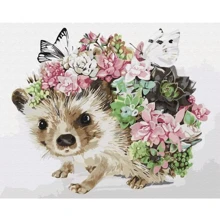 Картина по номерам Brushme Весенний ежик 40x50 см (BS52140): Производитель Brushme