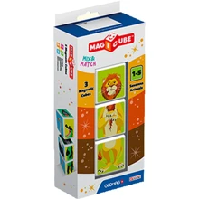 Geomag MAGICUBE Savana Animals 3 cubes | Магнитные кубики Животные саванны: Количество деталей, шт. 3