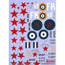 Декаль Authentic Decals Hawker Hurricane IIb In the Russian Sky AD4835: Виробник Authentic Decals