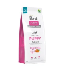 Сухой беззерновой корм Brit Care Dog Grain-free Puppy Salmon для щенков с лососем 12 кг (8595602558803): Тип Сухой корм