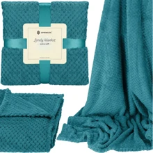 Плед Springos Extra Soft 200x220 см бирюзовый (HA7105): Производитель Springos