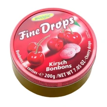 Льодяники Woogie Fine Drops Kirsch Bonbons 200 г (WT1800): Вага, г 200