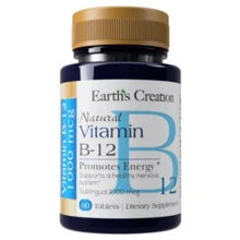 Earth's Creation Vitamin B-12 1000 mcg Sublingual 60 tab / 60 servings: Форма випуску Таблетки