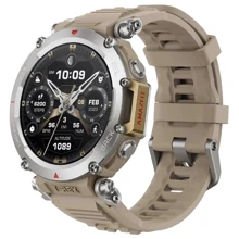 Смарт-часы Amazfit T-Rex Ultra Sahara: Дисплей 1.39" AMOLED (454x454) / 326 ppi