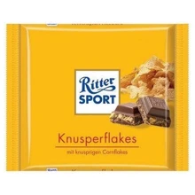 Шоколад Ritter Sport Knusperflakes 100 г (DL13903): Вес, г 100
