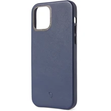 Чехол для iPhone Decoded Leather Blue (D20IPO54BC2NY) for iPhone 12 mini: Цвет синий