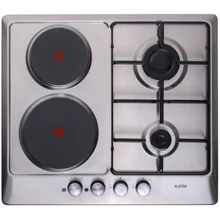 Варочная поверхность газовая Ventolux HG622 B2 S (X): Размеры для встраивания (ШxГ) 55x47.5 см