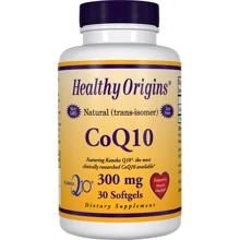 Healthy Origins, CoQ10, Kaneka Q10, 300 mg, 30 Softgels (Discontinued Item) (HO35020): Вид ферментні