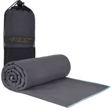 Полотенце 4FIZJO Grey из микрофибры 130x75см (4FJ0436): Тип спортивное полотенце