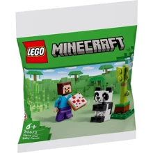 Конструктор LEGO Minecraft Стив и малыш-панда (30672): Серия MINECRAFT