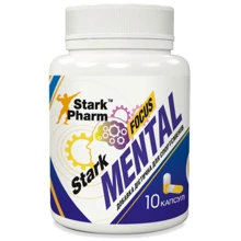 Stark Pharm Mental Focus 10 caps: Тип Энергетики