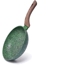 Сковорода Fissman Malachite 20x4.5 см (4310): Тип сковороди Традиционная