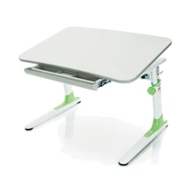 Стол Mealux Dakar Green (арт.BD-90 Z) - столешница береза / цвет пластика зеленый: Тип Парта