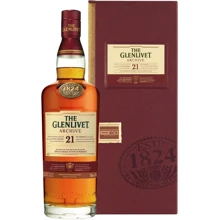 Виски The Glenlivet 21 years old 0.7л, 43%, wooden box: Объем, л 0.7