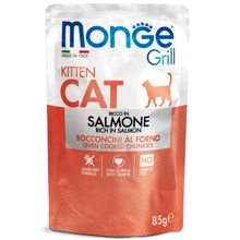 Влажный корм для котов Monge Cat Grill Kitten лосось 0.085 кг (70013604): Тип Влажный корм
