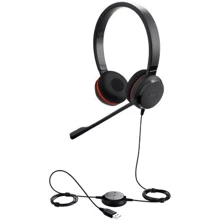 Навушники Jabra Evolve 20 SE Stereo UC (4999-829-409): Тип конструкції накладные