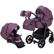 Коляска 2 в 1 Adamex Hybryd Plus кожа 100% Y233CZ (624649): Тип коляски универсальная коляска (2-в-1)