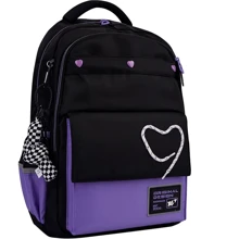 Рюкзак YES TS-48 Purple Hearts (559923): Возрастная группа от 13 до 18 лет