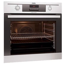 Духовой шкаф электрический AEG BP 501300 IM: Объем, л 74