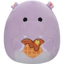 Мягкая игрушка Squishmallows Бегемот Ханна 19 см (SQCR05409): Тип дикие животные