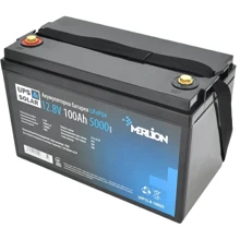Аккумуляторная батарея Merlion 12.8V 100Ah LiFePo4: Тип LiFePO4